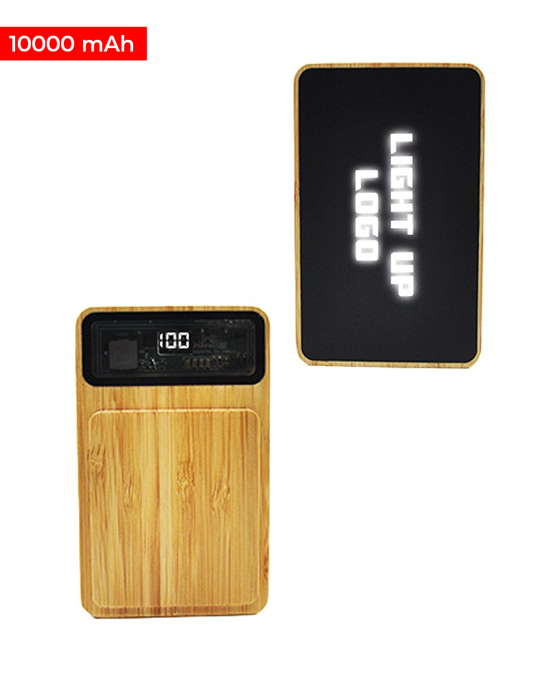 Promosyon  Işıklı Logo Bambu Magsafe